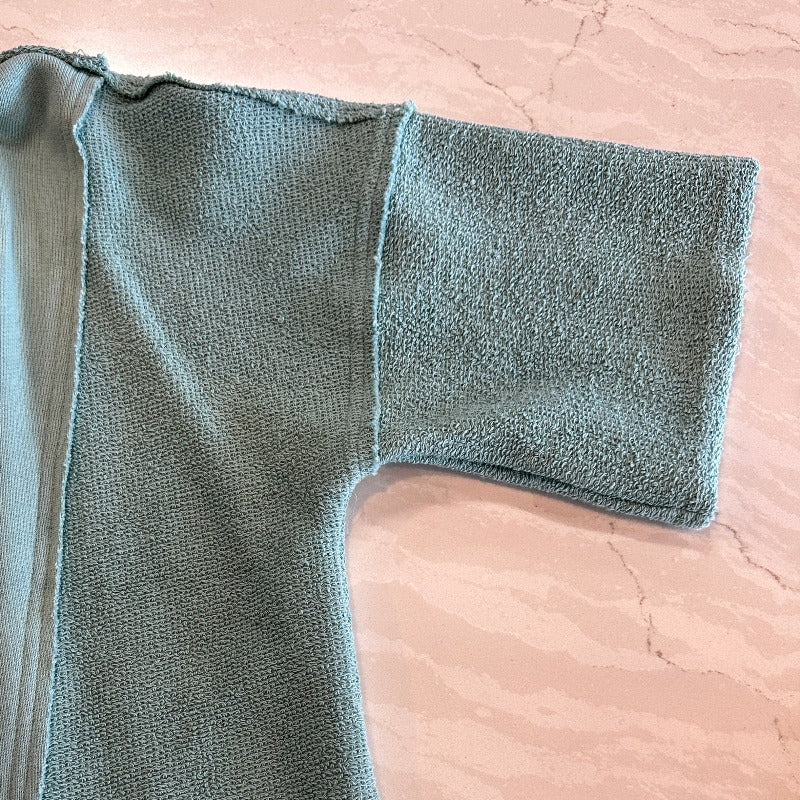 Mint Terry Boxy Top