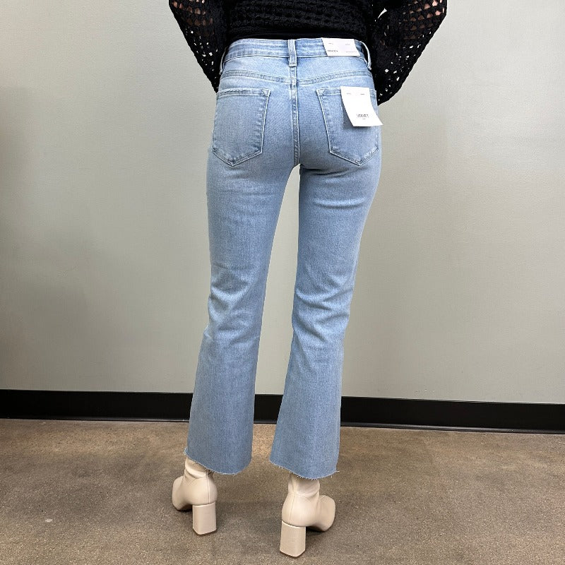 Mid-rise Ankle Bootcut Jeans