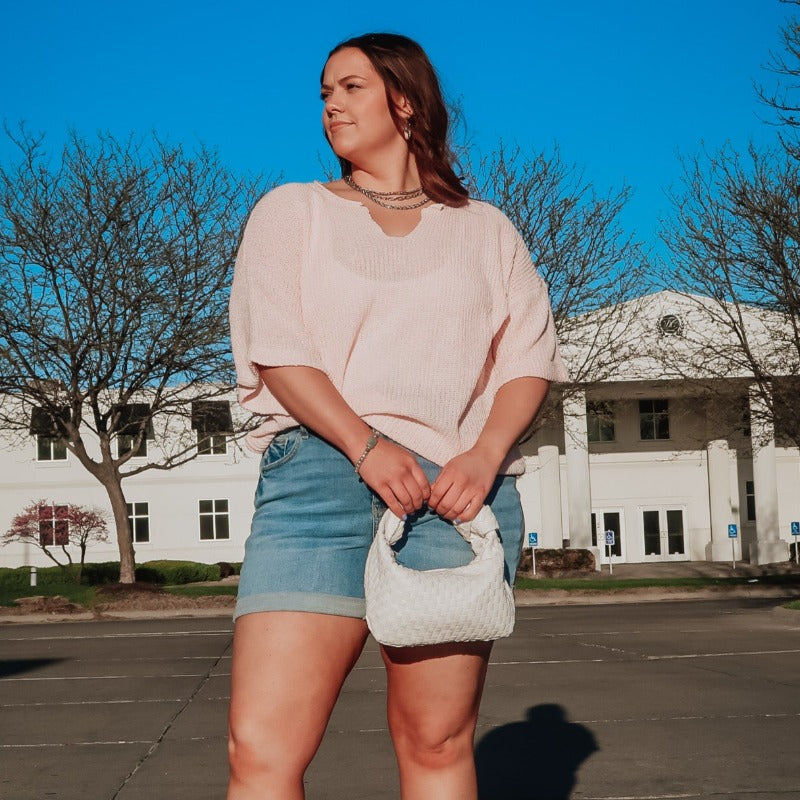 Pink Summer Sweater
