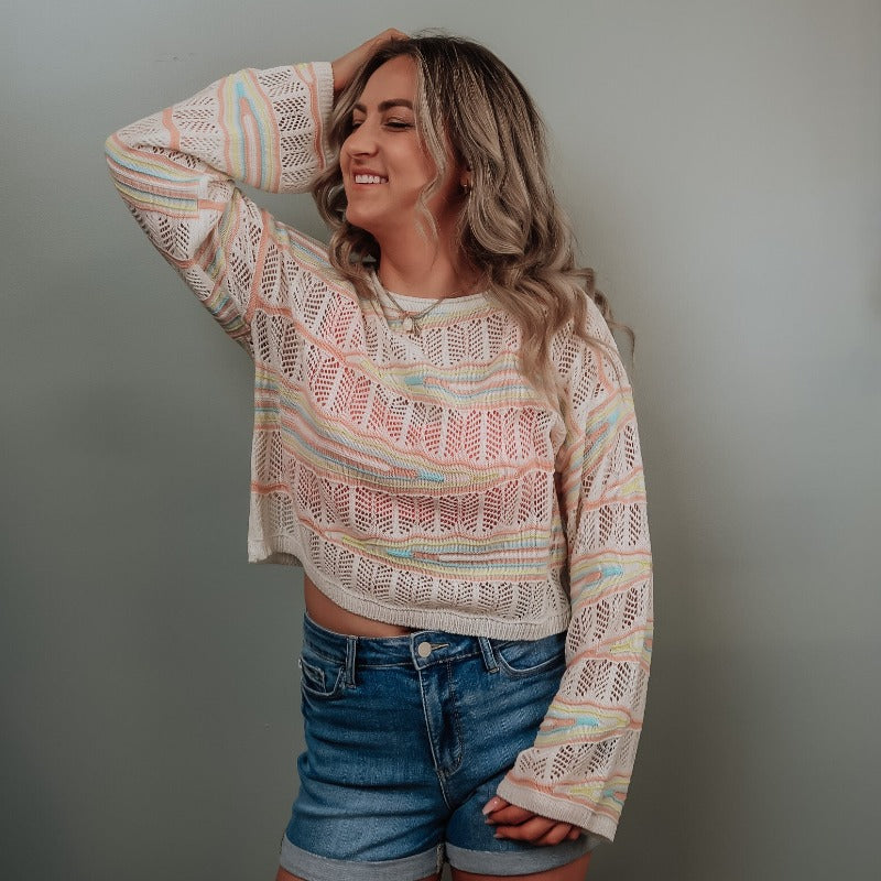 Candy Striped Sweater