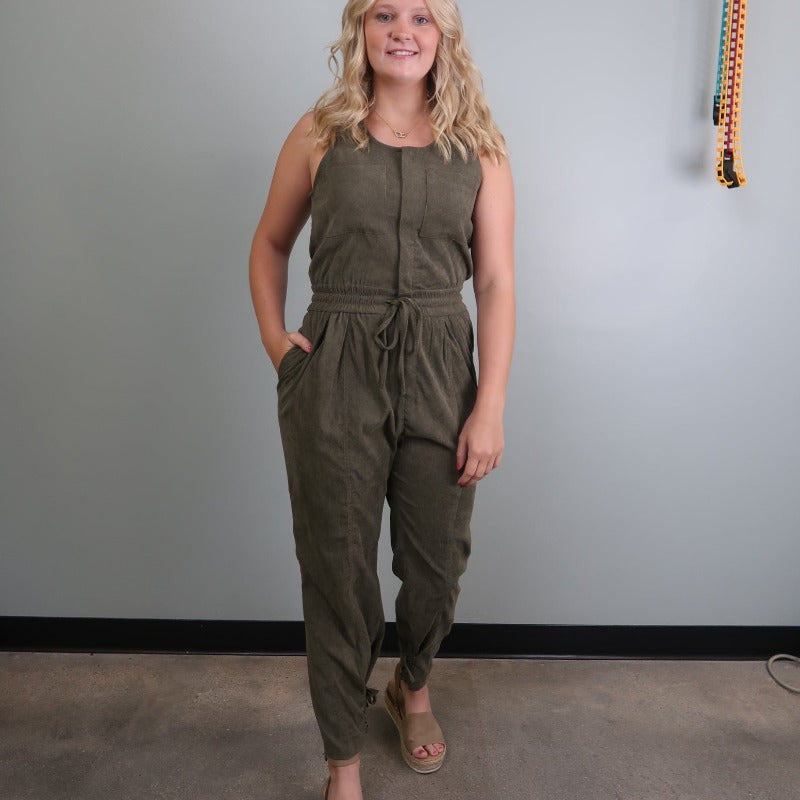 Corduroy Jumpsuit