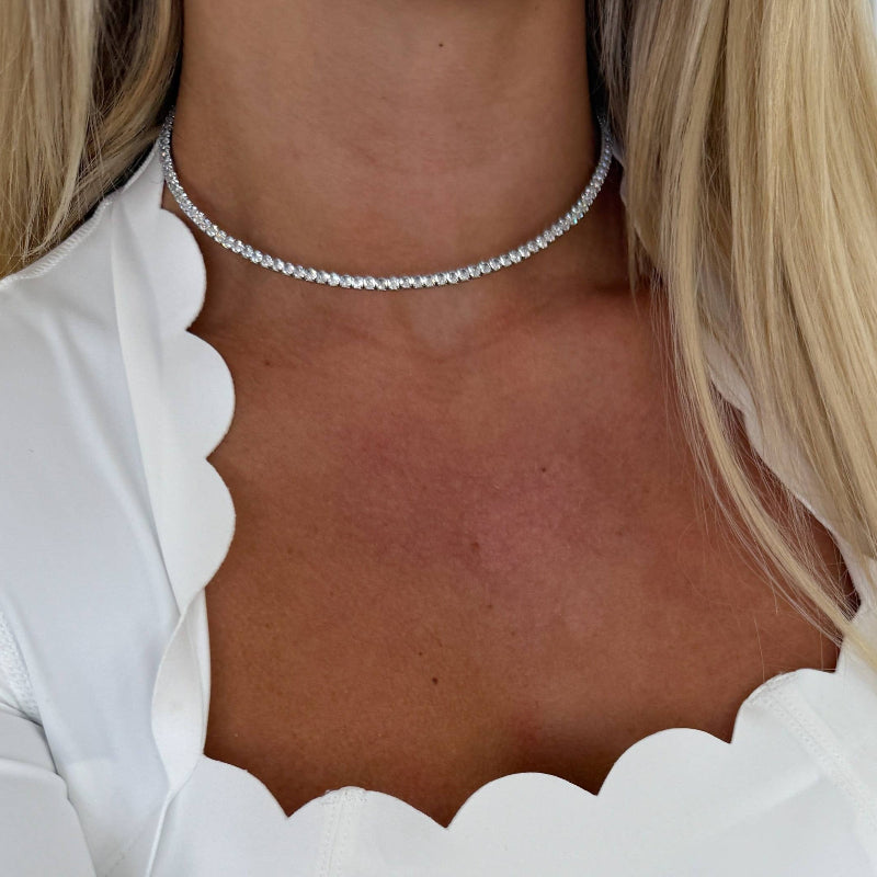 Luxe Tennis Necklace