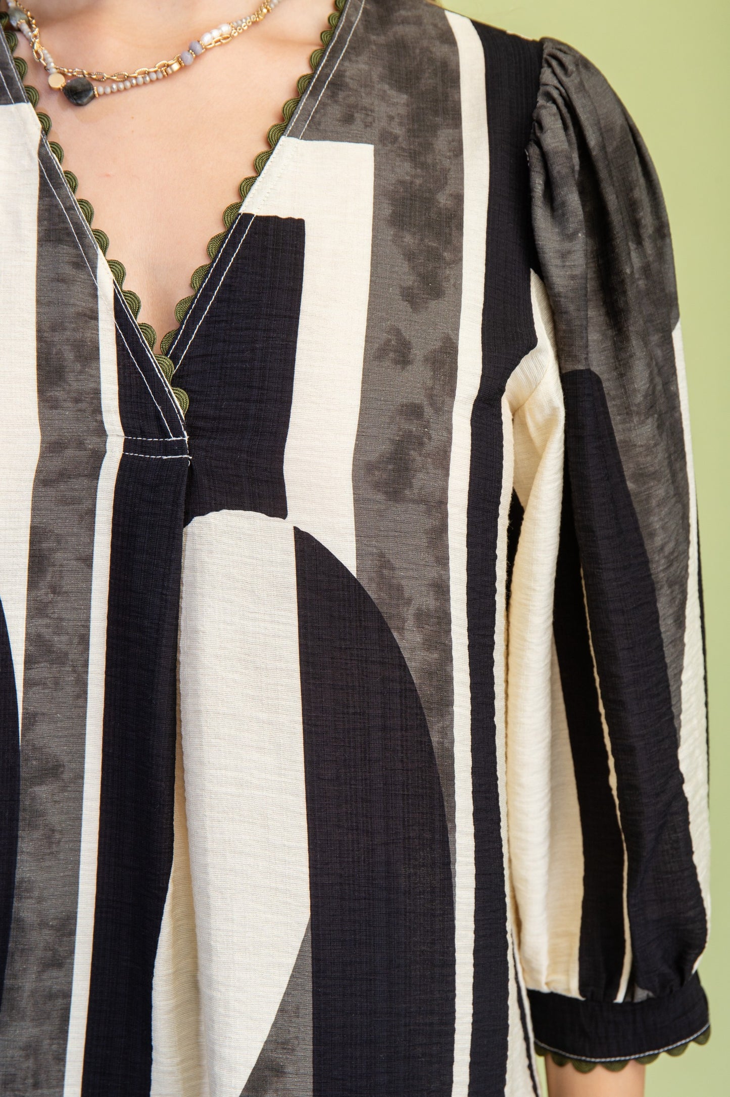 Abstract Print Top