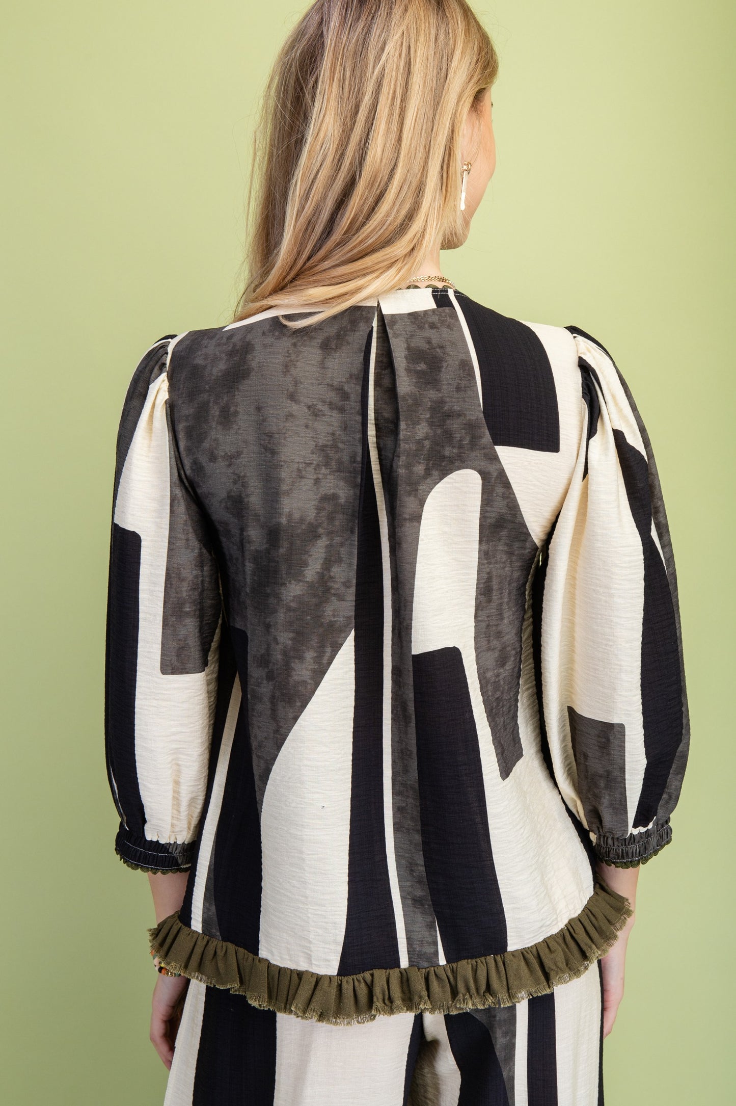 Abstract Print Top