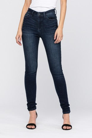 JUDY BLUE Super Dark High Waist Skinny