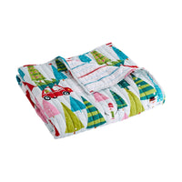 Merry  Bright Quilted Throw