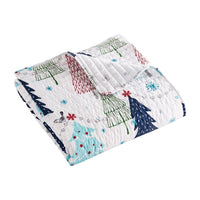 Merry  Bright Quilted Throw