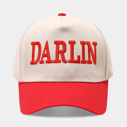 Darlin Embroidered Trucker Hat