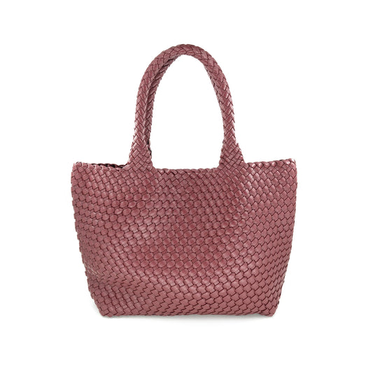 Woven Tote with Pouch