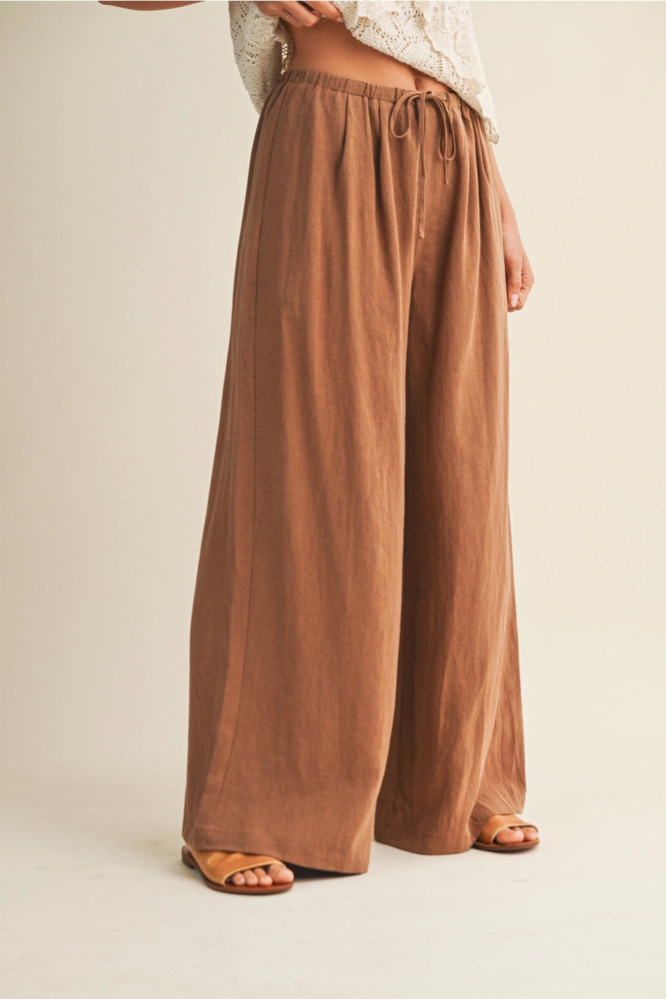 Rattan Drawstring Pants