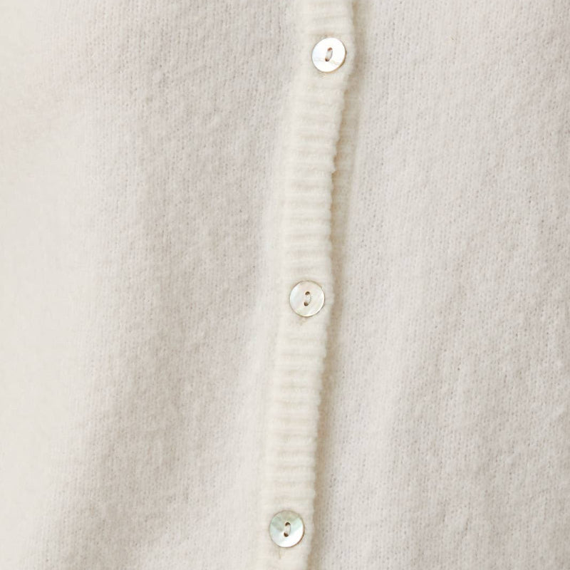 Short Sleeve Crew Neck Cardigan