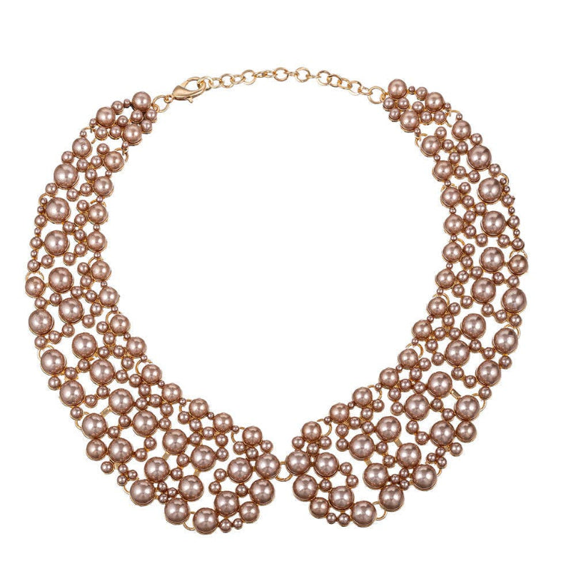 Diana Rhinestone Collar Necklace