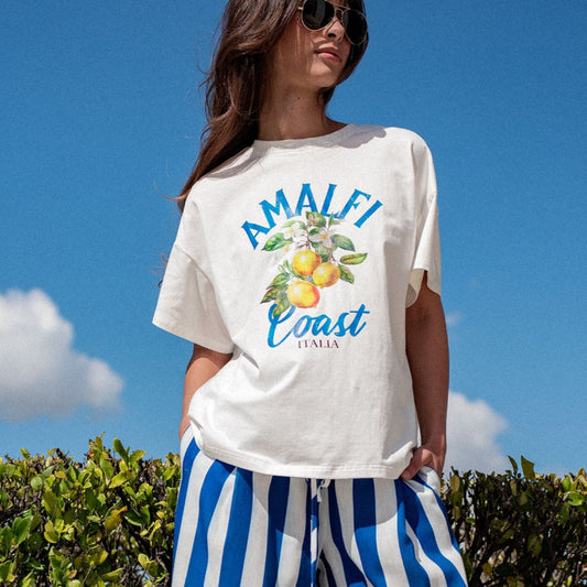 Amalfi Coast Graphic T-Shirt