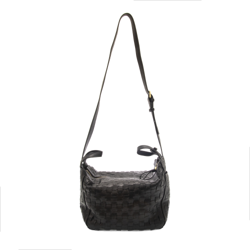 Brenna Woven Bowler Satchel