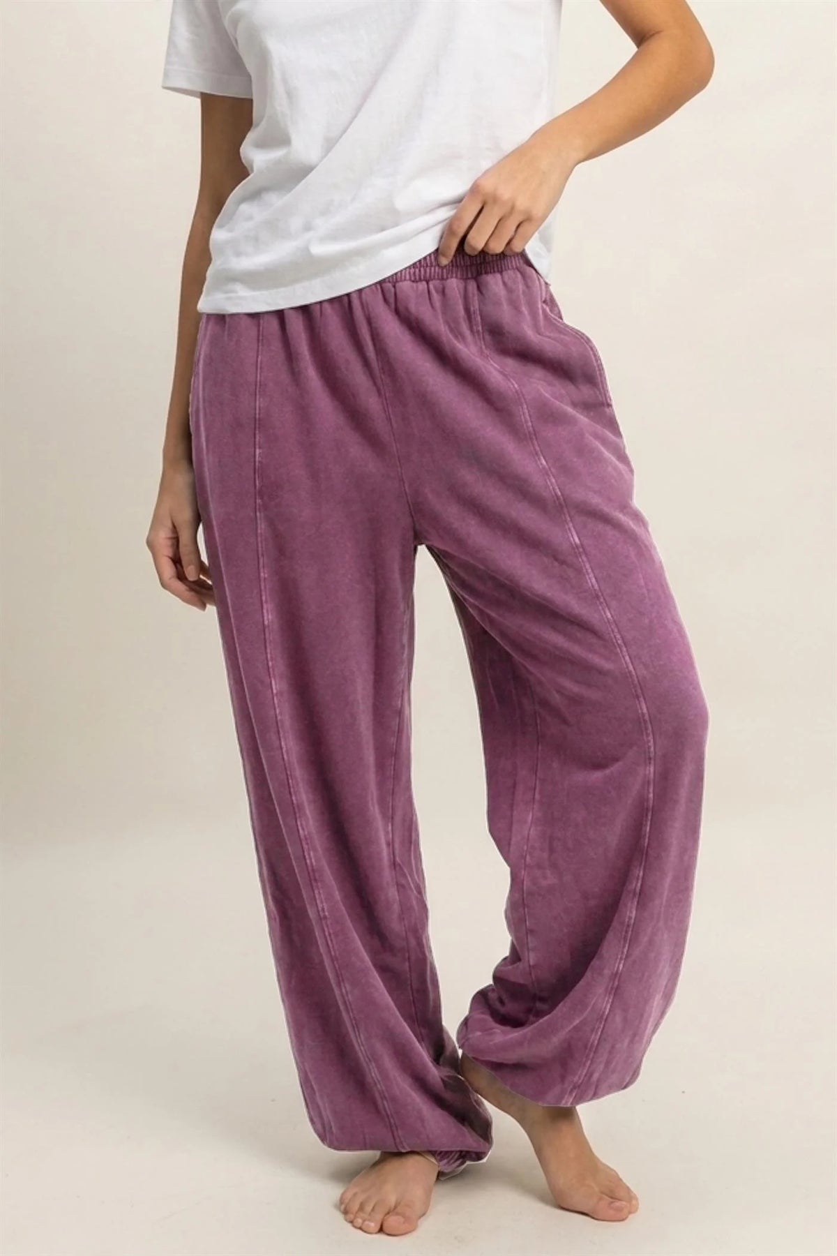 Mineral Washed Joggers