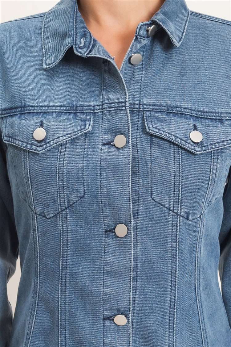 Fitted Denim Jacket