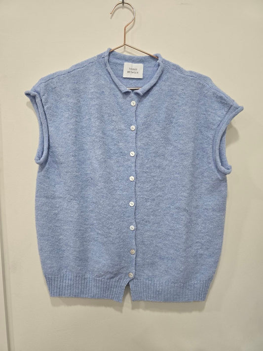 Sky Blue Piper Sweater Vest